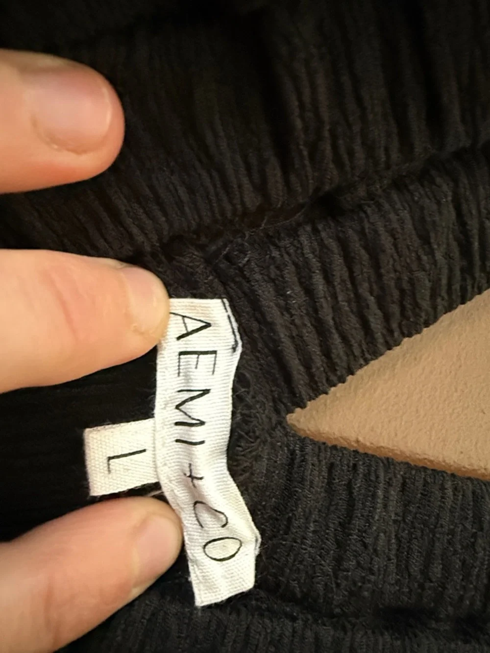 AEMI + Co Black Maxi Dress - Picture 3 of 7